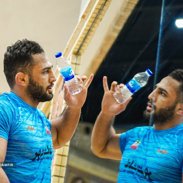 گزارش تصویری از دلاوران کشتی تهران در کمپ تیم‌های ملی