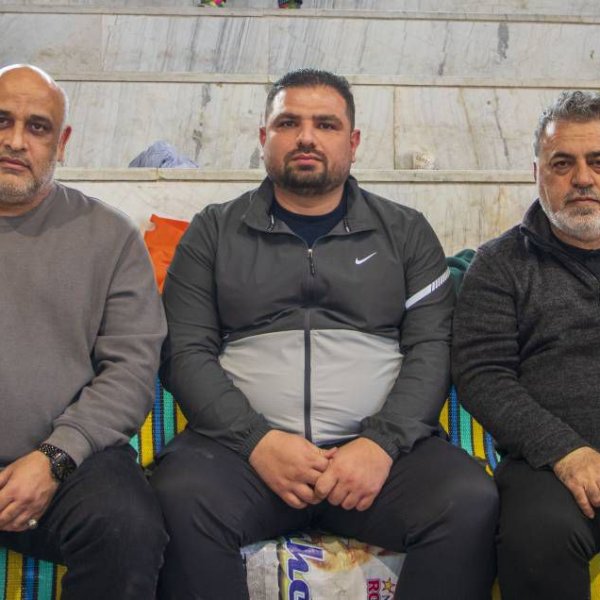 حضور رئیس و دبیر هیئت کشتی تهران در محل برگزاری مسابقات نونهالان استان