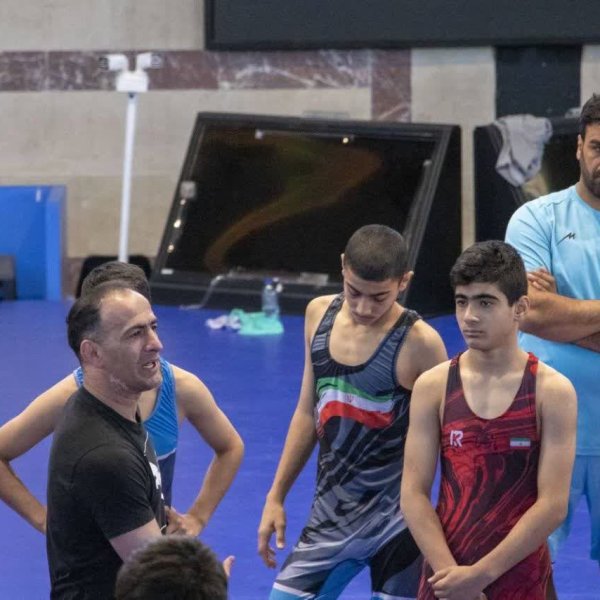 فرنگی‌کاران نونهال در سالن طالقانی تمرین کردند