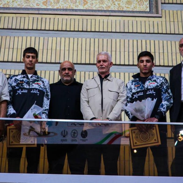 برگزاری افتتاحیه المپیاد استعدادهای برتر کشتی کشور با حضور اسبقیان، مدیرکل تهران و استاد منصور برزگر